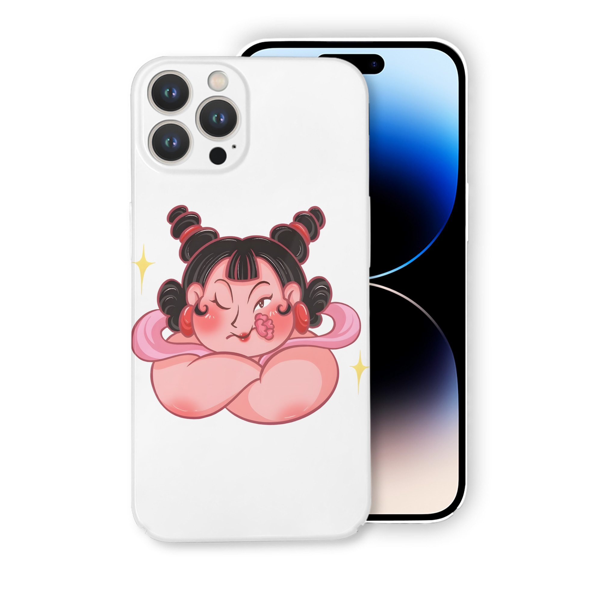 （画像用） Ne Zha 2 ナタ 魔童の大暴れ 【iPhone 14シリーズ対応】ハードケース